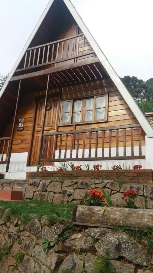 Campos do Jordão Villa Valentina Chales Com Lareira E Churrasqueira מראה חיצוני תמונה